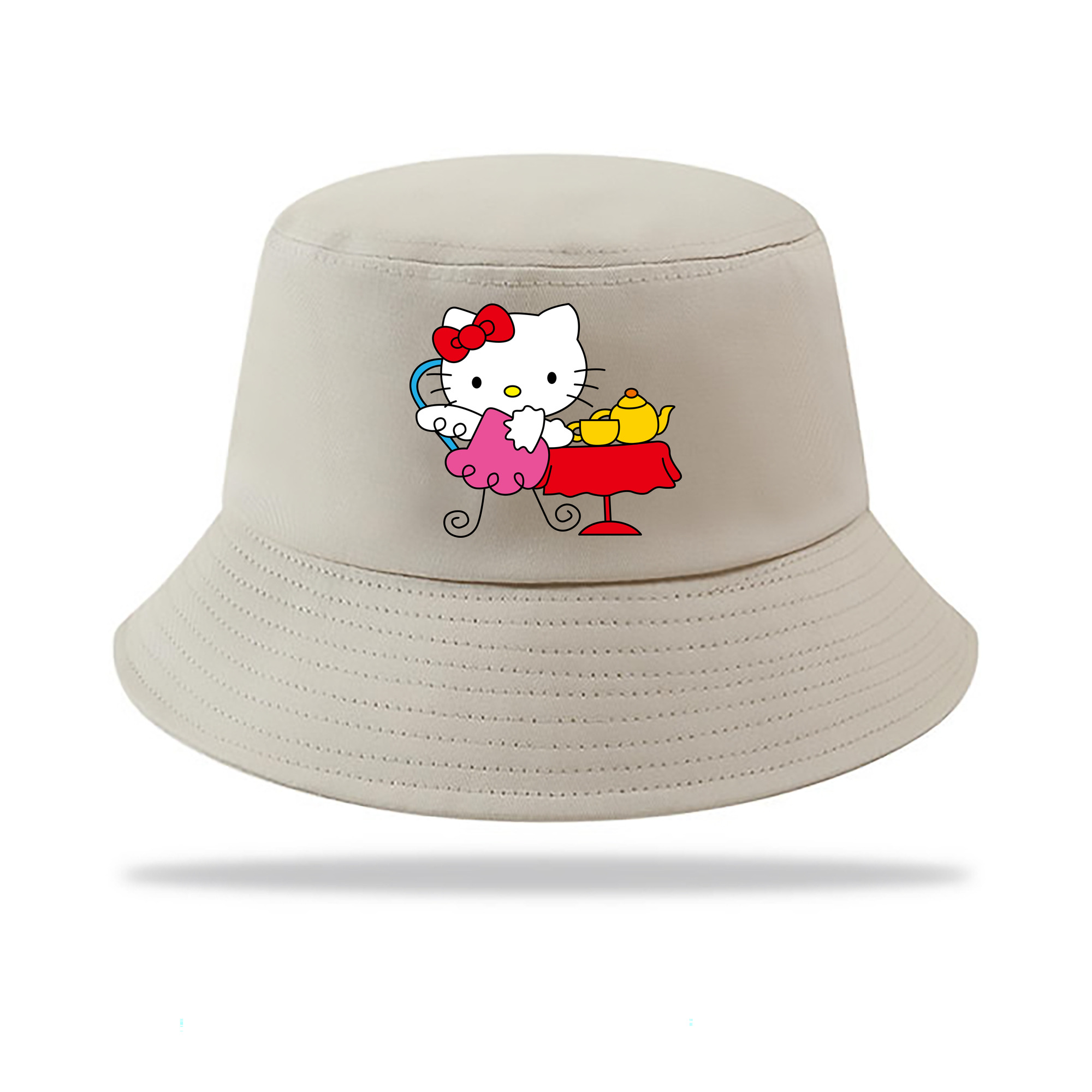 （画像用） Hello Kitty ハローキティ アウトドア日除けバケットハット
